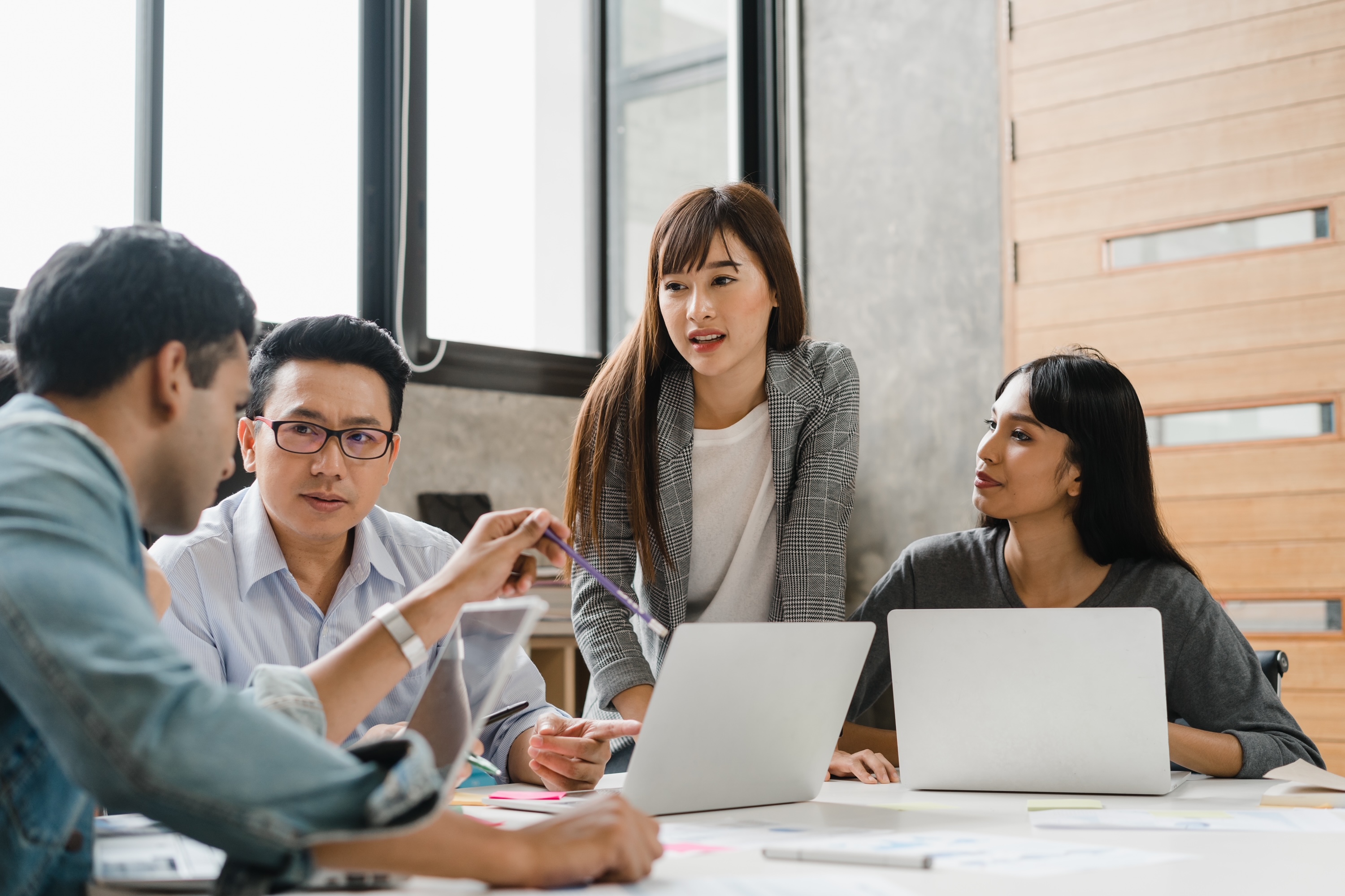 Business team collaboration